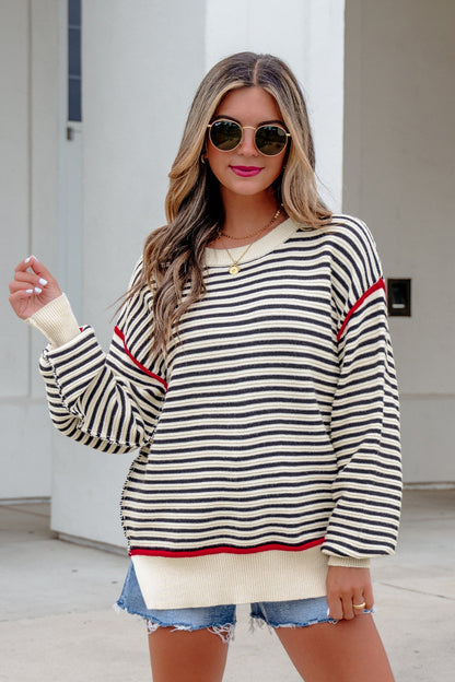 Hazel Drop Shoulder Oversized Sweater