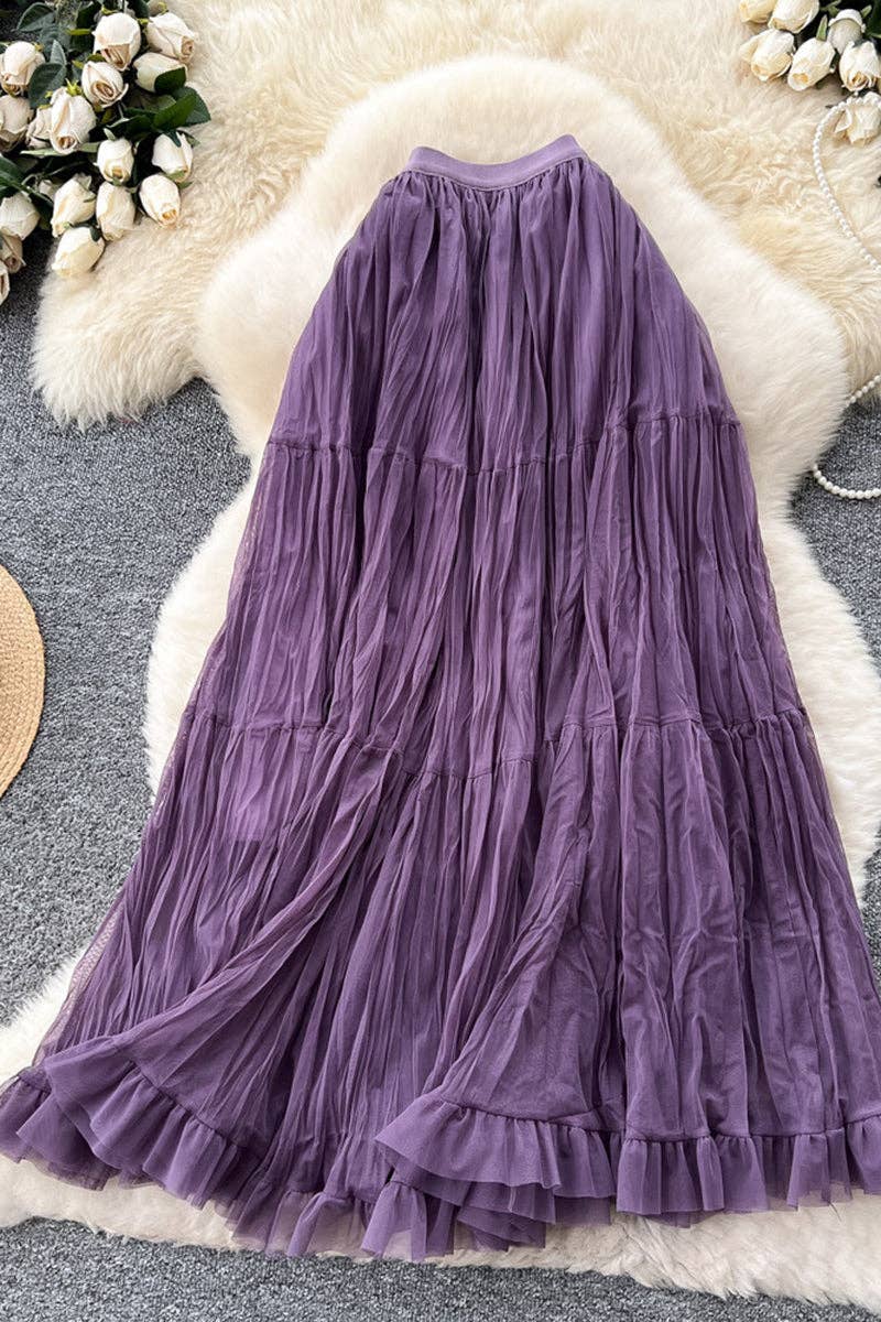 Violet Veil Maxi