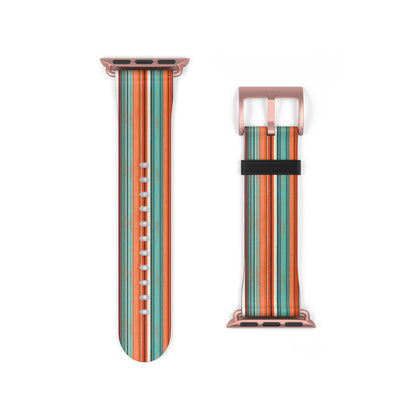 Serape Striped Watch Band - Colorful Western Accessory for Every Occasion