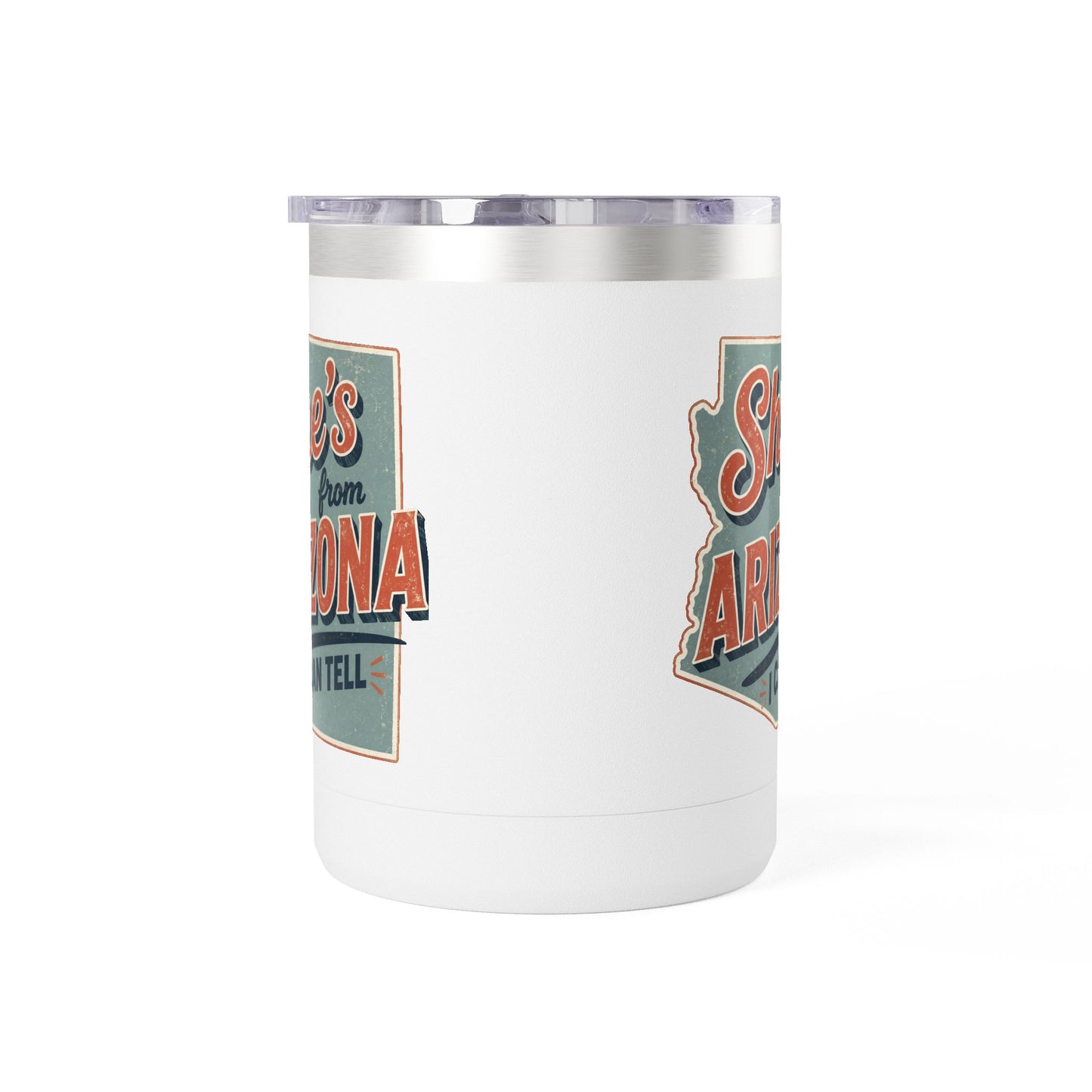 She's From Arizona 15oz Tumbler Mug — Retro State Pride Coffee Cup
