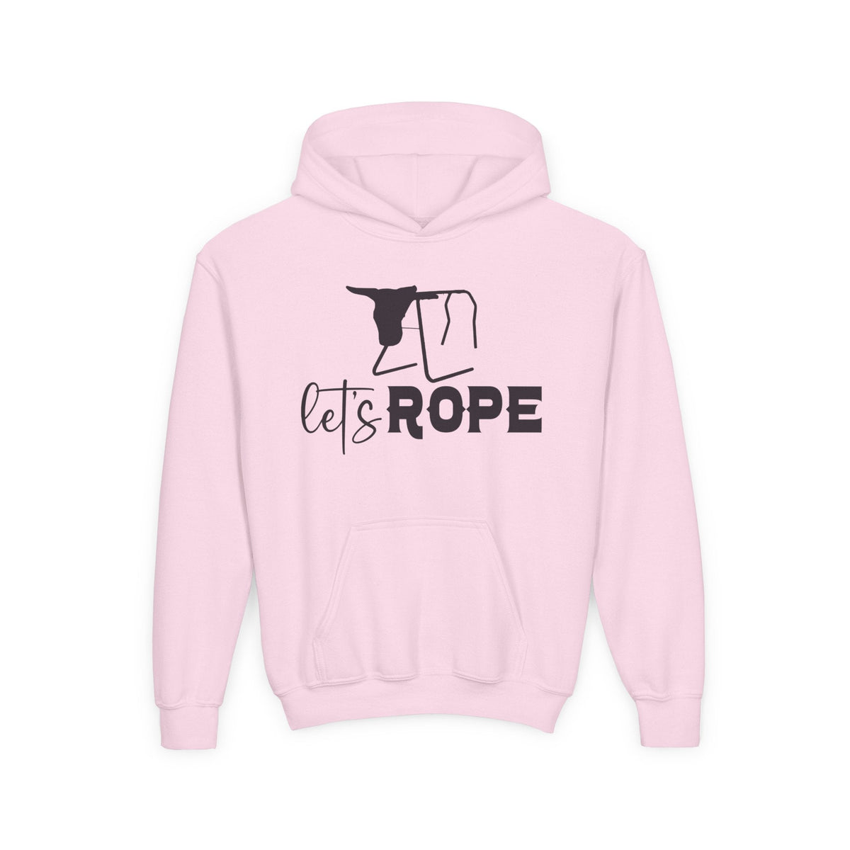 Let's Rope Youth Western Hoodie | Kids Rodeo Cowboy Sweatshirt