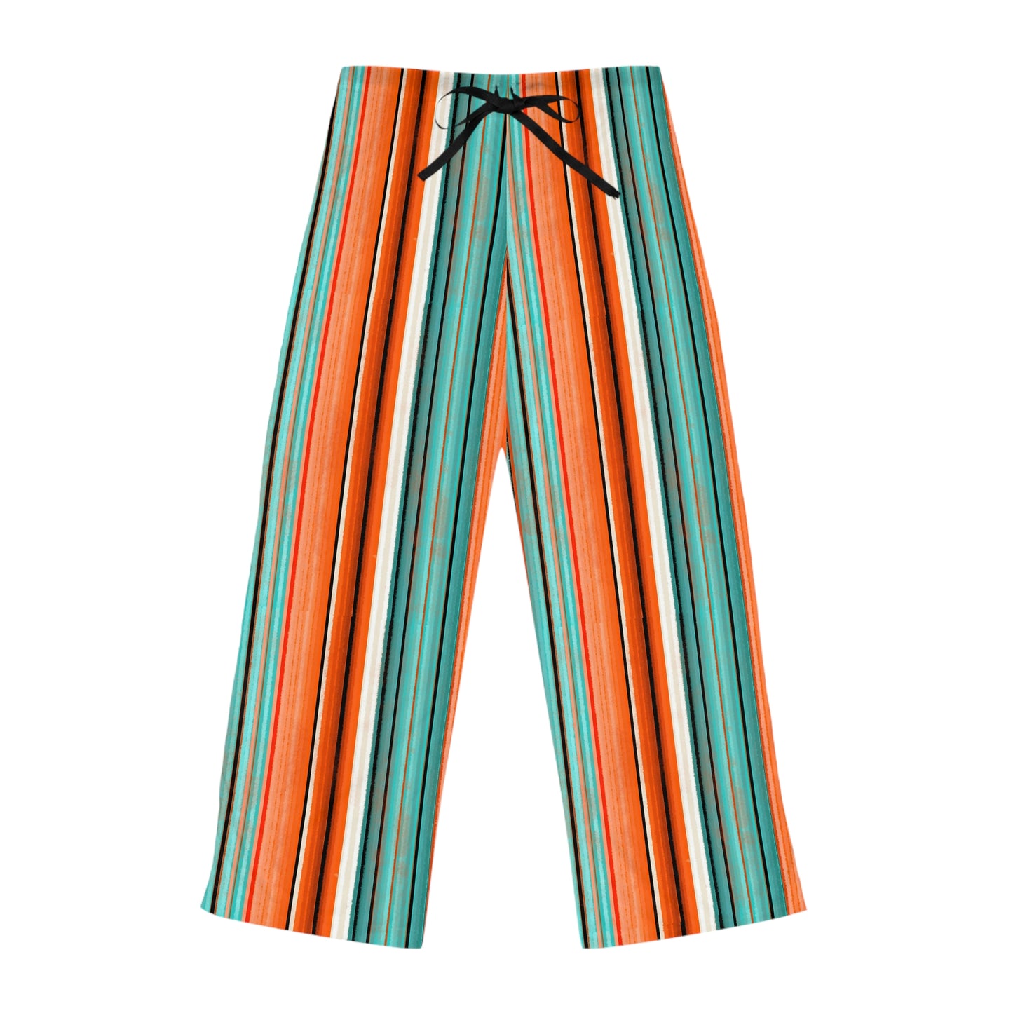 Arizona Serape Colorful Striped Women's Pajama Pants, Cozy Lounge Wear, Relaxation, Gift for Her, Summer Nights, Sleepwear, Home Comfort