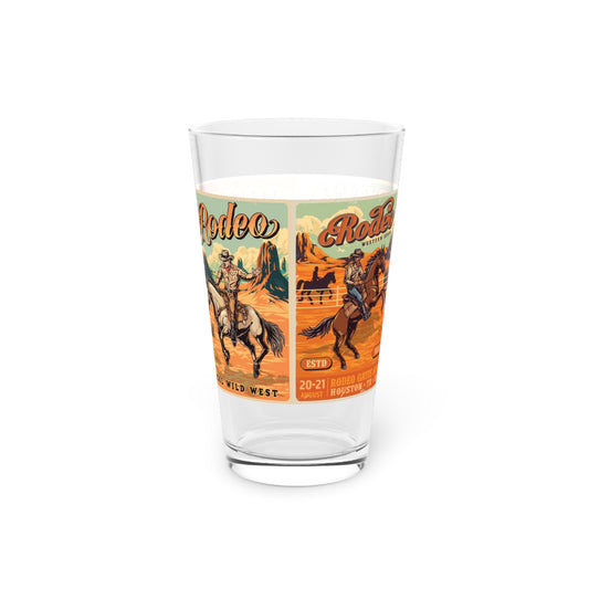 Vintage Rodeo Pint Glass | 16oz Western Style Drinking Glass | Perfect Gift for Rodeo Lovers, Barware for Parties, Collectible Decor, [...]