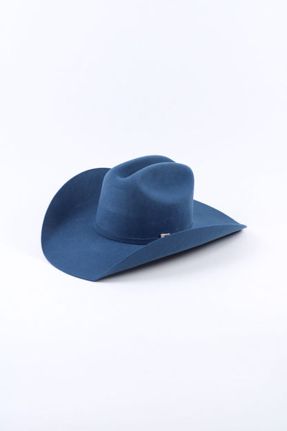 Wren Merino Wool Cowboy Hat - Peacock Blue