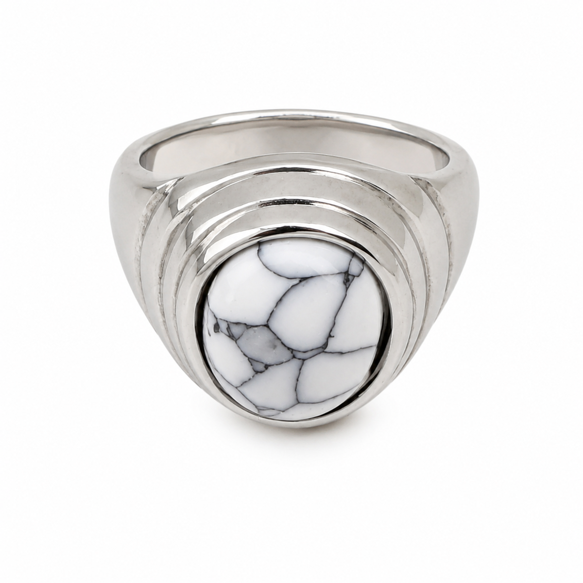 Arctic Crest Statement Ring