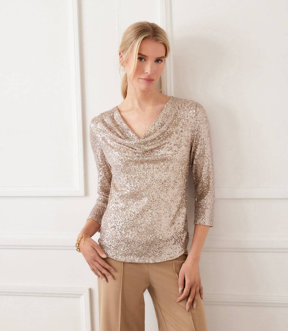 Cropped Pintuck Wide-Leg Pants