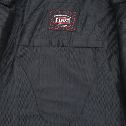 Turbine Men's Motorcycle Perforated Leather Jacket