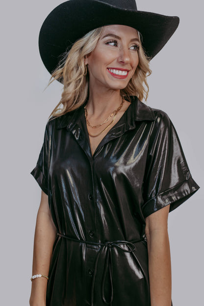 Howdy Satin Romper