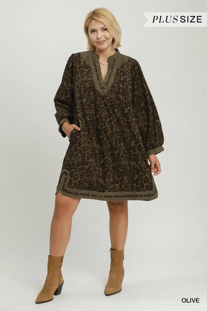 Leopard Luxe Dress