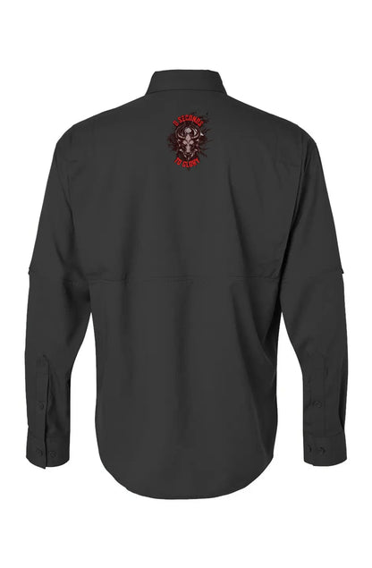 Men's Long Sleeve 8 Seconds To Glory Fishing Shirt