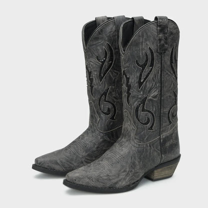 Rawhide Foley - Women's Cowhide Cowgirl Boots