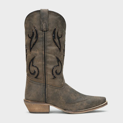 Rawhide Foley - Women's Cowhide Cowgirl Boots