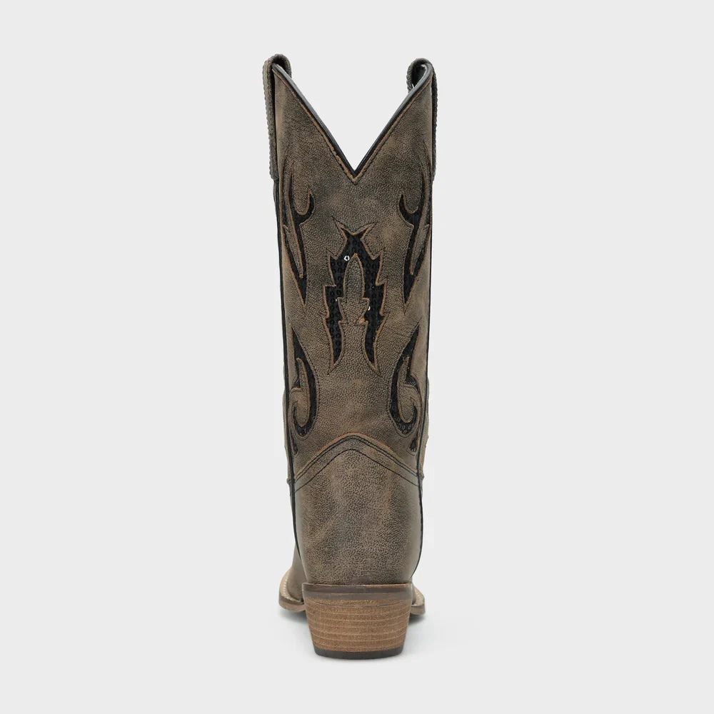 Rawhide Foley - Women's Cowhide Cowgirl Boots