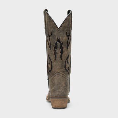 Rawhide Foley - Women's Cowhide Cowgirl Boots