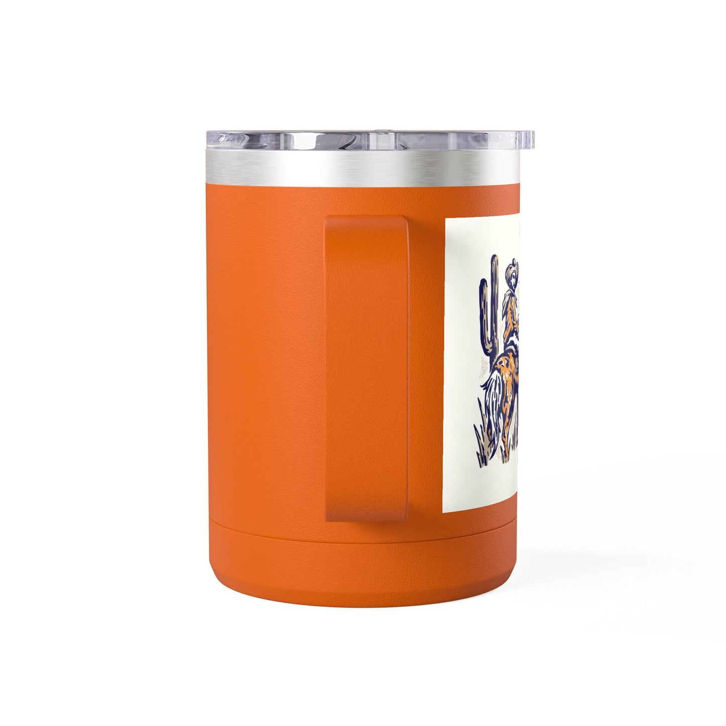 Cowboy Sunrise Serenity Coffee Mug Tumbler, 15oz - Motivational Gift for Coffee Lovers, Inspirational Drinkware, Kitchen Décor