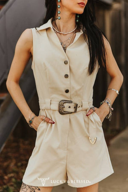 Buckle & Bloom Romper