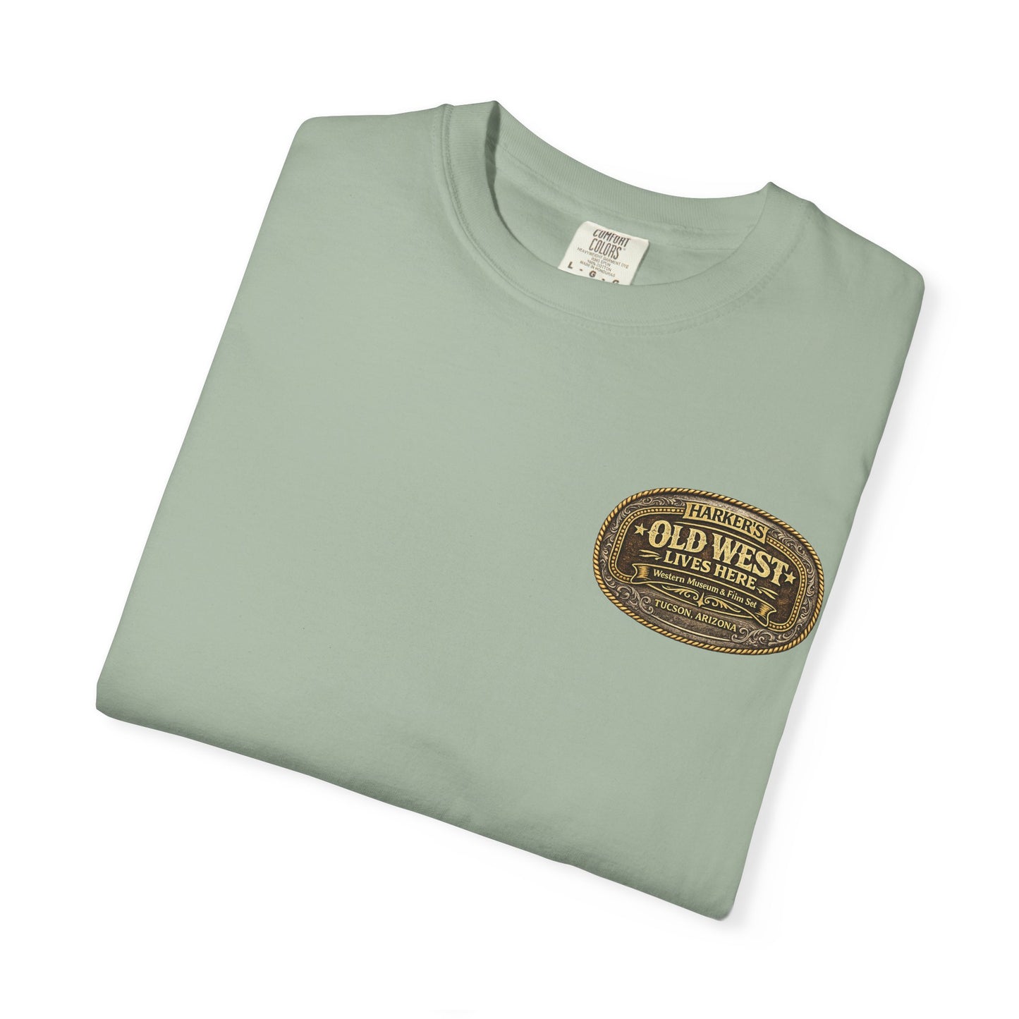 Harker's Old West Lives Here Unisex T-Shirt — Harker’s Tucson Vintage Western Tee