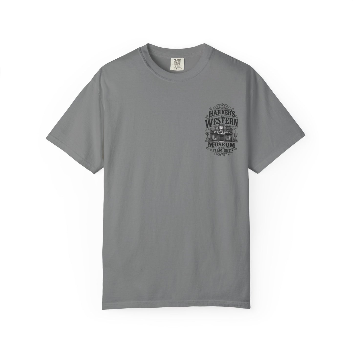 Harker's Western Museum Graphic T-Shirt — Harker’s Film Set Vintage Tee