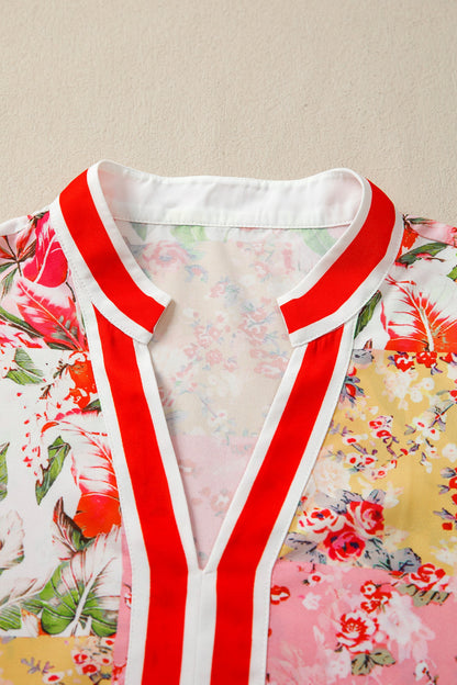 Katherine Sleeve Floral Blouse
