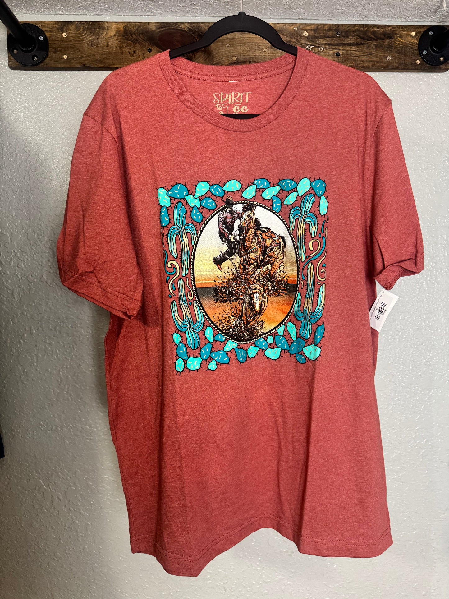 Steppin Off Calf Roping Tee