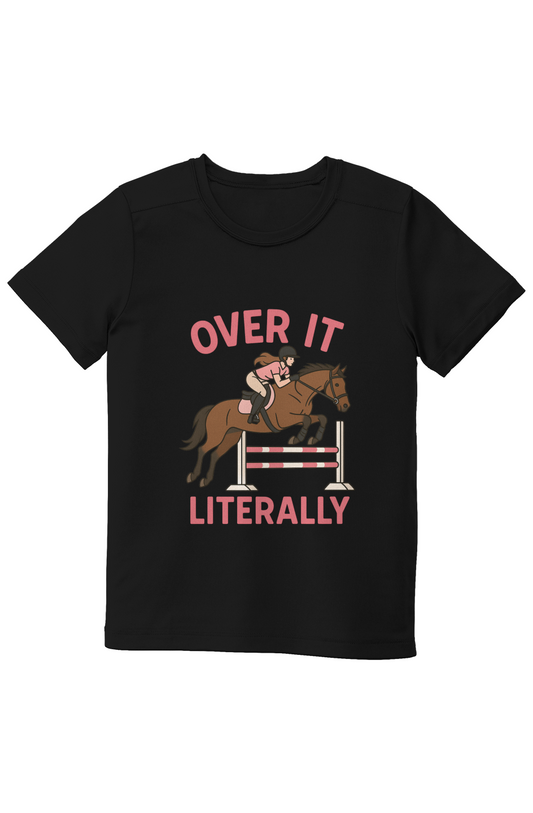 Girls Over It Literally UV Pro Moisture Wicking Performance Tee
