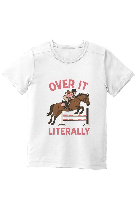 Girls Over It Literally UV Pro Moisture Wicking Performance Tee