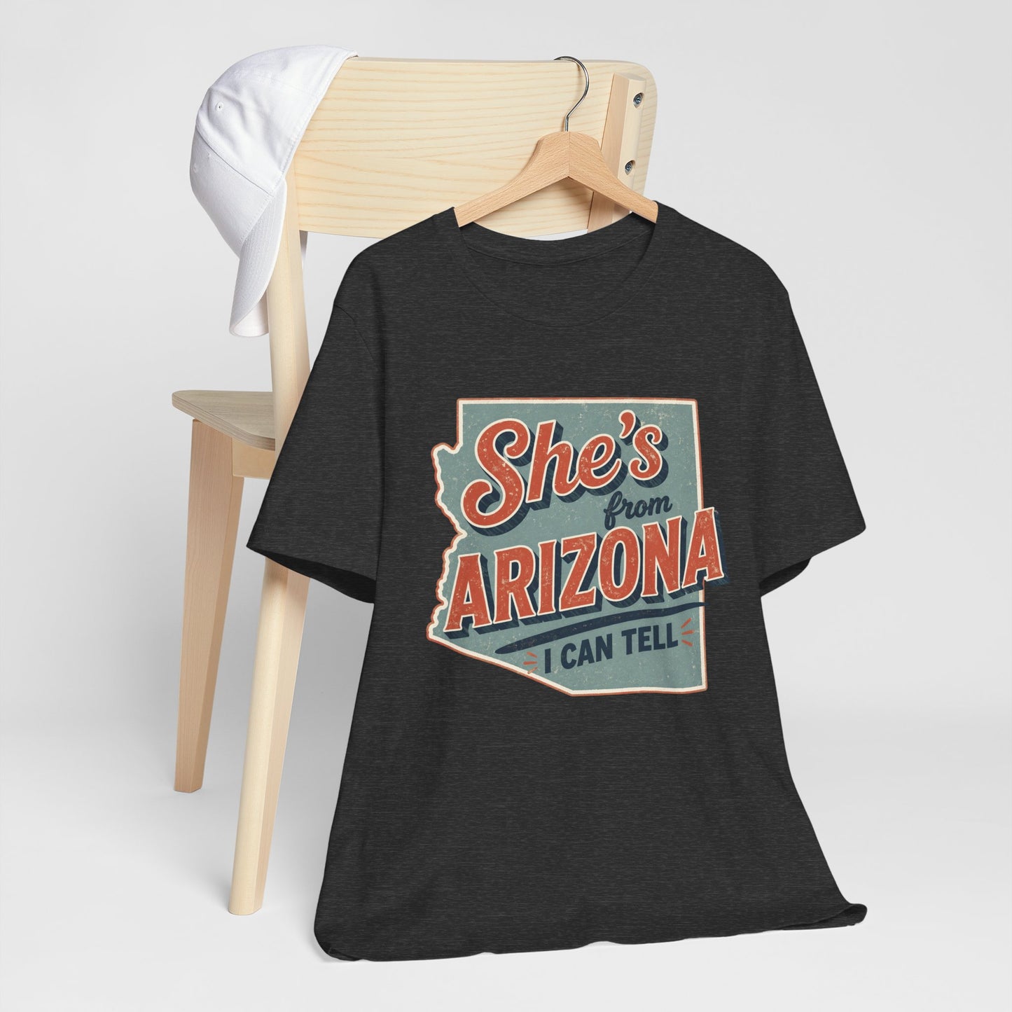 She's From Arizona I Can Tell Cowgirl T-Shirt -  Western Tee