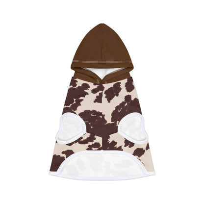 Cow Print Pet Hoodie, Cozy Dog Hoodie, Cute Pet Apparel, Stylish Dog Sweater, Dog Fashion for All Occasions