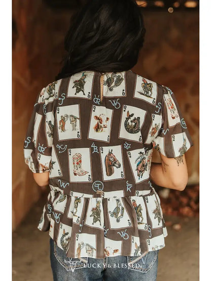 High Stakes Puff Top