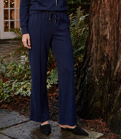 Petite Size Drawstring Pintuck Sweatpants