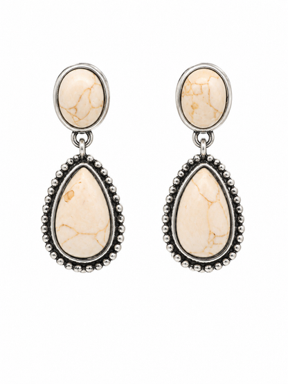Gem Illusions™ Ivory Mesa Earrings