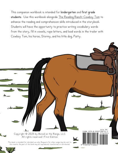 Bored On The Range: The Reading Ranch - Cowboy Tom: Workbook One