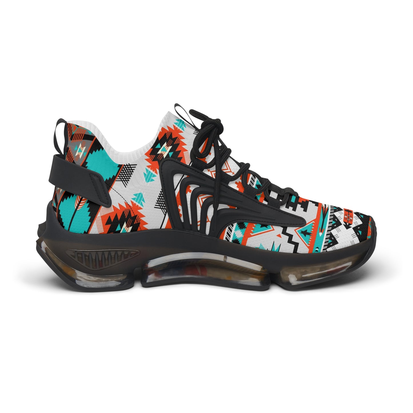 Desert Vibes Colorful Womens Sneakers, Casual Sneakers, Lightweight Sneakers, Trendy Mesh Sneakers, Athletic Footwear, Street Style Shoes