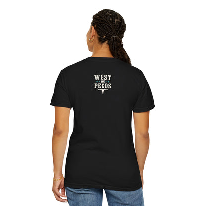 She Came to Stir Up Dust T‑Shirt — Western Inspirational Graphic Tee