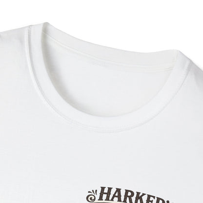 Harker's Western Museum Unisex T-Shirt — Harker's Vintage Chest Patch Style Tee