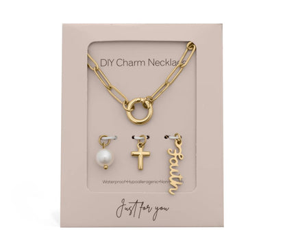 DIY Faith Charm Necklace
