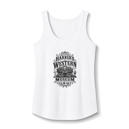 Harker's Western Museum Tank Top — Harker’s Western Museum Film Set Graphic Tank