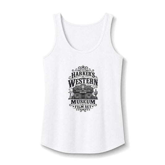 Harker's Western Museum Tank Top — Harker’s Western Museum Film Set Graphic Tank