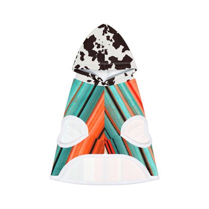 Arizona Serape Colorful Pet Hoodie, Stylish Dog Sweatshirt, Cozy Pet Apparel, Trendy Puppy Clothes, Dog Fashion, Fun Pet Gift