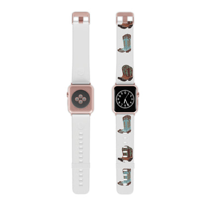 Western Boot Apple Watch Band