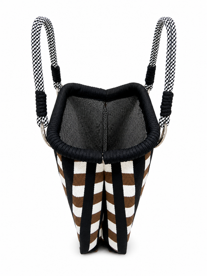 Mocha Noir Artisan Handbag