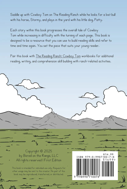 Bored On The Range: The Reading Ranch - Cowboy Tom Storybook