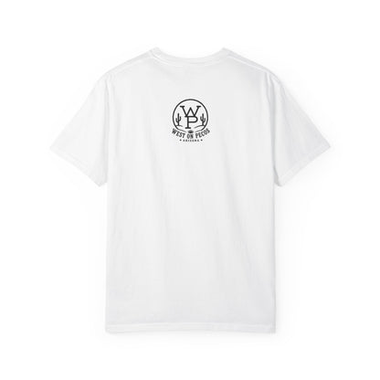 Saddle Up Tee — Retro Cowgirl "Kick Up A Little Dust" Graphic T-Shirt