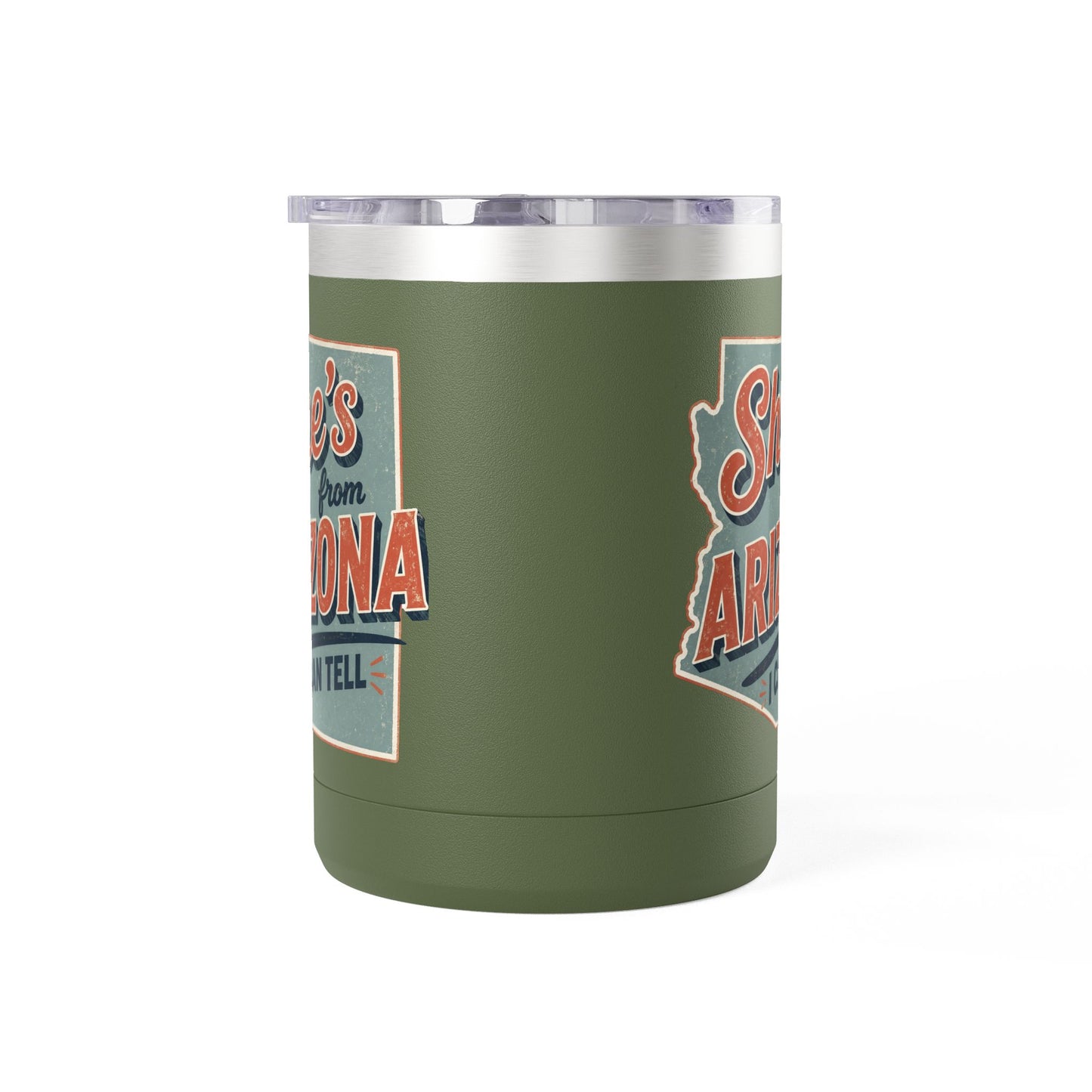 She's From Arizona 15oz Tumbler Mug — Retro State Pride Coffee Cup