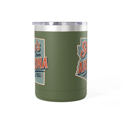 She's From Arizona 15oz Tumbler Mug — Retro State Pride Coffee Cup