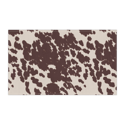 Cow Print Tea Towels, Rustic Kitchen Decor, Farmhouse Style, Gifts for Her, Country Home Essentials