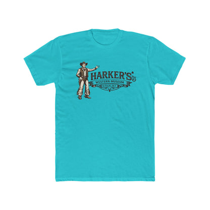 Harker's Western Unisex Tee — Vintage Cowboy Graphic T-Shirt
