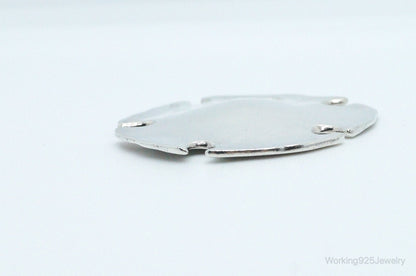 RLM Studios Robert Lee Morris Large Sand Dollar Sterling Silver Pendant