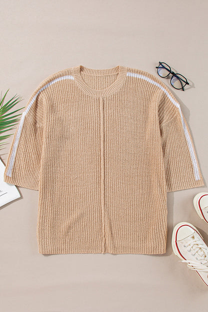 Aria 3 4 Sleeve Sweater
