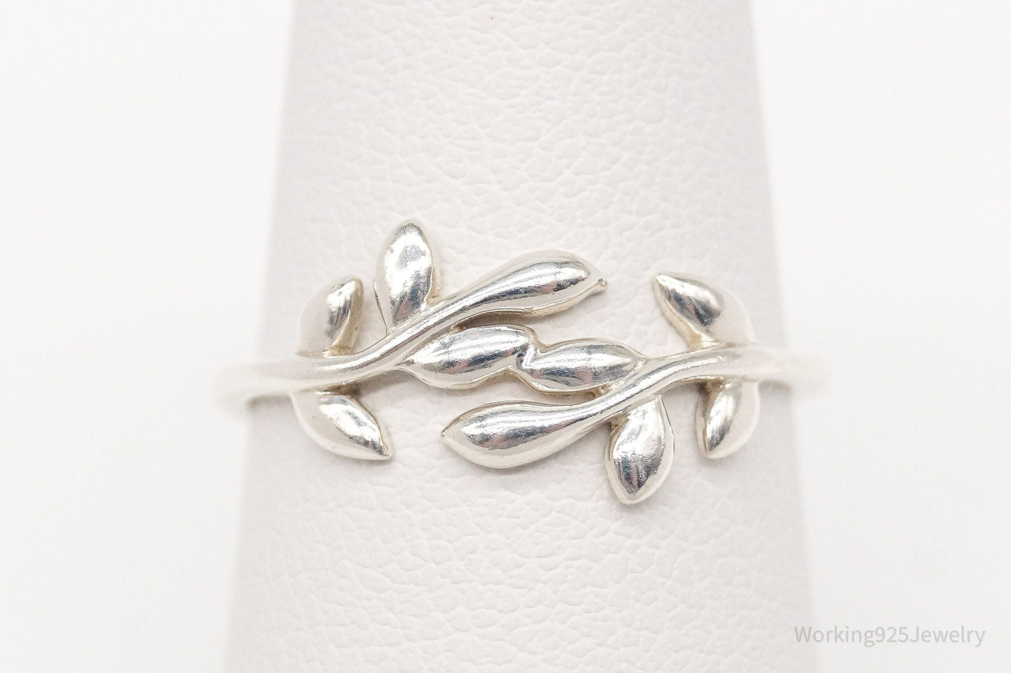 Vintage Designer Boma Vines Wrap Sterling Silver Ring - Size 7.25